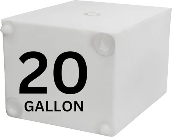 20 gallon water storage tank