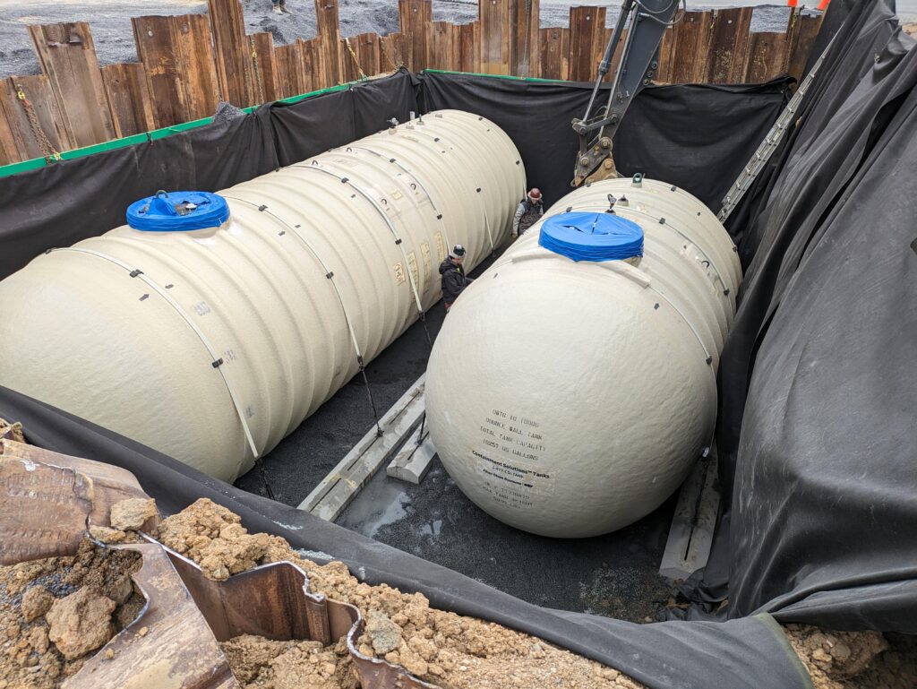 How Big are Gas Station Storage Tanks