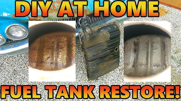 how to clean a gas tank